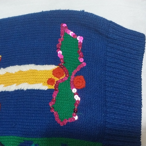 I.B.DIFFUSION XMAS SWEATER Size Med - Picture 5 of 10